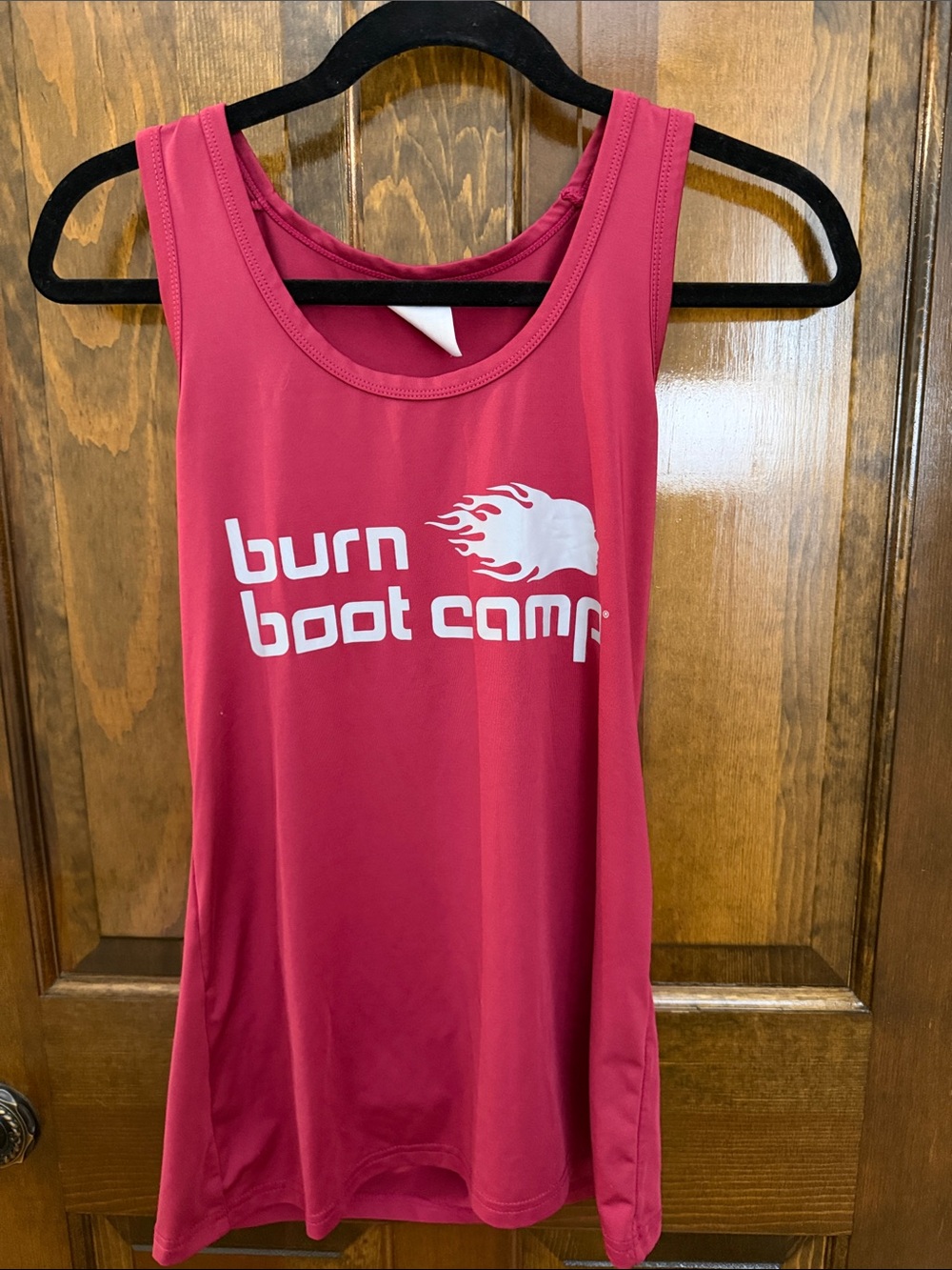GUC Burn Boot Camp Women's Tank Top- Raspberry Pink- Size Small
